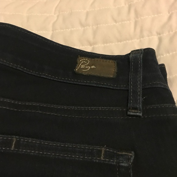 Dark Wash Paige Skinny Jeans - Picture 7 of 7